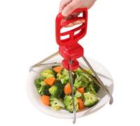 Pinces À Assiettes - Mécanisme À Ressort, Pinces De Préhension Allant Au Micro-ondes, Support De Plat Chaud Avec En Silicone, Lève-assiette Allant Au Four | Aide De Cuisine Pour Four À Micro-o