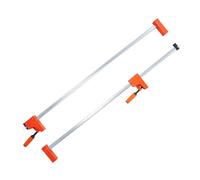 Pinces à barreaux pour le travail du bois - Lot de 2 - Kit de pinces parallèles 50 pouces - Supporte jusqu'à 1100 lbs.