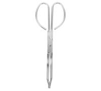 Pinces à Bois de Chauffage en Acier Inoxydable 28cm Argenté | Prise Ferme et Placement Précis des Bûches, Usage Toute L'année, pour Campeurs et Barbecue