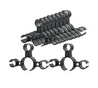 Pinces à Bouteille de Champagne 10 Pièces - Support de Cierges Magiques Portable en Métal et Plastique pour Fêtes- tenir 3