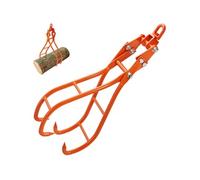 VEVOR Pinces à bûches pour troncs 71,12 cm – 4 griffes pivotantes, capacité 1000 kg