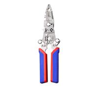 Pinces À Câbles - Outils D'électricien Résistants À Haute Tension,Pince À Dénuder Et Cintrer Les Fils | Destiné Aux Amateurs Professionnels Techniciens Câblage Automobile Usine Garage Atelier Industri