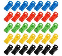 Pinces à Chaussettes pour Machine à Laver et Sèche-Linge, Pinces à Linge Extérieur Solides, Anti-Glisse, Durable - Accessoire Essentiel pour Jour de Lessive (Pack de 35)