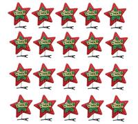 Pinces À Cheveux À Paillettes Pour 20 Pièces Noël Printemps Avec Flocons De Neige Renne Vacances Cheveux Pour Filles