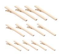Pinces à Cheveux à Pression Style Mode en Métal, 60 Pièces | Couleur Or Brillante, Usage Quotidien et Photographie, pour Mèches, Frange, Femmes et Duo Mère-fille
