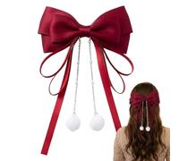 Pinces à cheveux, accessoires de coiffure à la mode - Nœuds à cheveux en satin soyeux - pour femmes et filles - Pour femmes et filles - Inclus : événements sociaux - Tenue quotidienne - Concerts