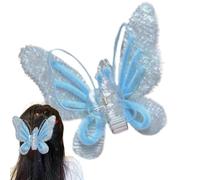 Pinces à cheveux - Accessoires de coiffure papillon antidérapants | Ensemble de pinces à cheveux papillon à forte tenue - Pour femmes et filles - Pour le sport , le travail, Noël, une séance