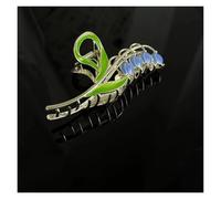 Pinces à Cheveux Accessoires for cheveux féeriques en forme de clochette, pince à cheveux de grande qualité, motif requin cent ans d'automne(Blue)