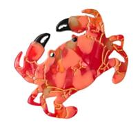 Pinces à cheveux amusantes - Antidérapantes avec une forte adhérence pour les types de cheveux, pinces à cheveux originales en forme de ciseaux de cancer, pour le quotidien, le travail, l'école