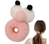 Pinces à cheveux amusantes - Élastiques à cheveux chouchou à haute élasticité avec grands yeux amusants, accessoires de cheveux quotidiens pour filles pour des styles ludiques et une prise ferme