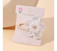 Pinces À Cheveux Andrflower Pour Bébé Fille,Épingles À Cheveux Pour Enfants,Barette En Dentelle Blanche,Princesse,Accessoires Pour Cheveux Pour Bébé,Cadeau En Gros,Ins Destroy - Type 3684-19