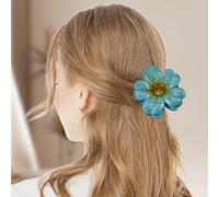 Pinces À Cheveux Antidérapantes En Forme De Fleur, 3PCS Pince Cheveux Pour Femmes Pince À Cheveux Preppy À Fleurs Accessoires Pour Cheveux D'Hawaï Pince Cheveux Fleur Couleur Vive Pince Fleur Cheveux