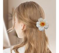 Pinces À Cheveux Antidérapantes En Forme De Fleur, 3PCS Pince Cheveux Pour Femmes Pince À Cheveux Preppy À Fleurs Accessoires Pour Cheveux D'Hawaï Pince Cheveux Fleur Couleur Vive Pince Fleur Cheveux