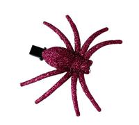Pinces À Cheveux Arachnides Brillantes Pour Costumes D'halloween Barrettes En Plastique Accessoires De Fête Pour Femmes Et Barrettes Arachnides