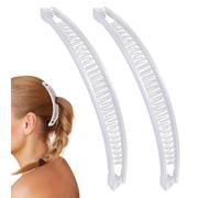Pinces À Cheveux, Banane Accessoire Coiffure, Tendance Sans Aucune, Casse À | Versatile Pince Banane, Queue De Cheval, Femmes Filles , Maison Sport, Travail École , Mariage