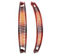 Pinces À Cheveux Banane Pour Femmes Accessoire De Coiffure Tendance, | Pinces Cheveux Longues Double Peigne Pour Femmes Filles Été Maison Sport Travail École Maria