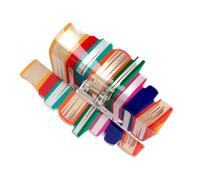 Pinces à cheveux colorées | Pinces à cheveux en forme de livre pour femme | Barrettes légères au design coloré pour queues de cheval, vie quotidienne, spectacle, extérieur, rendez-vous, voyage