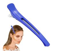 Pinces à cheveux de maquillage | Clips à bec de canard sans plis - Pince à rouleau crocodile à longue broche en bec de canard, pinces à cheveux sans Trace, pinces à de Salon professionnel, épi