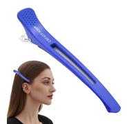 Pinces à cheveux de maquillage - Clips à bec de canard sans plis | Pince à rouleau crocodile à longue broche en bec de canard, pinces à cheveux sans Trace, pinces à de Salon professionnel, épi