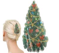 Pinces à cheveux de Noël - Barrettes de Noël en acrylique pour femmes, accessoires mignons pour Halloween automne dames festives jeunes vacances adolescentes fête mariage