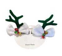 Pinces à cheveux de Noël, belles pinces à cheveux en forme de renne, accessoires pour cheveux de Noël, adorables épingles à cheveux de Noël pour fêtes de Noël, mariages
