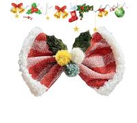 Pinces à cheveux de Noël, nœuds pour cheveux - Belles pinces à cheveux en bec de canard, accessoires colorés pour cheveux de Noël | Pince à cheveux de fête de Noël