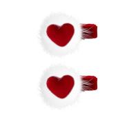 Pinces à cheveux de Noël, nœuds rouges pour cheveux, nœuds mignons et nœuds rouges pour cheveux, nœuds rouges pour cheveux de Noël B