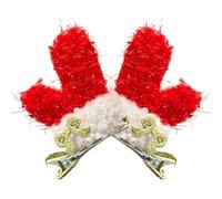 Pinces à cheveux de Noël | Oreilles mignonnes - Pinces à cheveux en bois de renne - Pour tradition, fête de famille, célébration, vacances, festival, décoration amusante