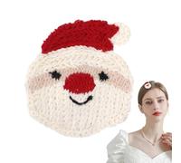 Pinces à cheveux de Noël, pinces à cheveux tressées - Épingles à cheveux de Noël de dessin animé - Idéales pour les femmes et les filles, la vie quotidienne, les rendez-vous, les voyages, les