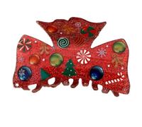 Pinces à cheveux de Père Noël, confortables avec éléments de Noël, pinces à cheveux, pour la, les amis, les
