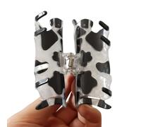 Pinces à cheveux drôles, en acrylique, design vache, accessoires de cheveux originaux | pour femmes et filles, fitness, rendez-vous, nuit, mariage, fête, vacances