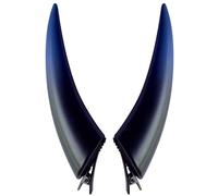 Pinces à cheveux du diable - Accessoire gothique de 4 pouces | Couvre-chef de cosplay en ABS - Décoration de fête de déguisement d'Halloween, clip léger pour coiffure de perruque, spectacle sur scène