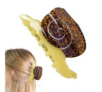 Pinces à cheveux en acétate pour femme - Griffes d'escargot en forme d'étoile de - Ensemble de pinces décoratives en pin avec poignée alligator - Collection d'accessoires de cheveux vivants
