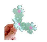 Pinces à cheveux en acrylique pour femmes et filles - Style décontracté - Grandes petites et belles fleurs - Style chinois - Gros - 05