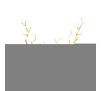 Pinces à cheveux en bois de cerf pour femmes, coiffe de Noël éclairée, épingles à cheveux pour, adolescents, adultes, photographie, fêtes costumées, spectacles, créateurs, conventions de bande