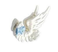 Pinces à cheveux en forme d'aile d'ange - Accessoires à griffes imprimées | Ailes d'ange 3D, épingle à cheveux à griffe, prise en main sécurisée, accessoire de coiffure élégant, voyage au bureau