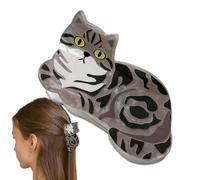 Pinces à cheveux en forme de chat - Épingles à cheveux mignonnes pour cheveux, accessoires pour cheveux de chat mignons | petites épingles à cheveux pour cheveux courts et longs, jolie pince