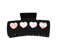 Pinces à cheveux en métal pour femme - Bandeaux à bords larges en tissu - Accessoires de fête pour la Saint-Valentin - Accessoires pour enfants pour filles (C, taille unique)