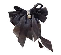 Pinces à cheveux en organza + perles - Grandes pinces à cheveux mignonnes avec barrettes - Épingle à cheveux pour filles - Épingles à cheveux pour femmes