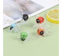 Pinces À Cheveux En Plastique, 30 Pièces, Pinces À Orchidées Coccinelle, Support Pour Plante De Jardin, Vignes, Formes Mignonnes, Outil De Jardin, Fleur De Melon, Citrouille
