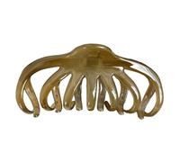 Pinces à cheveux épaisses, grandes pinces à cheveux en forme de pieuvre pour femme, grande pince à cheveux épaisse pour coiffure, douche, accessoires antidérapants vert marron
