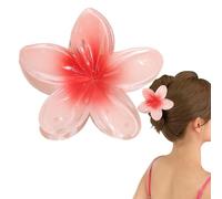 Pinces à Cheveux Fleur, Pinces à Griffes Antidérapantes, Grandes Pinces à Cheveux Mignonnes pour Cheveux Épais Et Fins, Accessoires de Coiffure pour Femmes