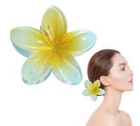 Pinces à cheveux fleur - Pinces à griffes de fleurs de hawaïennes | à cheveux de fleurs colorées, cadeaux de vacances pour filles dames pour griffer les épais et les