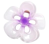 Pinces À Cheveux Florales, Griffe De Cheveux De Fleur - Pinces À Cheveux À Fleurs Hawaïennes,Grandes Barrettes À Cheveux Pour Femmes, Accessoires De Coiffure Pour Femmes Et Filles, Décoration De Cheve