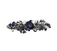 Pinces à cheveux floues classiques - Accessoires pour cheveux vintage - Clip à clip - Taille moyenne - Coiffe coréenne - Clip à ressort horizontal - Pince à cheveux banane (B, taille unique)