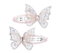 Pinces a cheveux joy papillon paillete