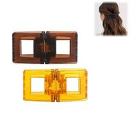 Pinces à cheveux magnétiques, forte tenue, antidérapantes, design 2 en 1 sans couture pour des coiffures faciles au quotidien, accessoires de cheveux pour cheveux fins et épais