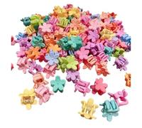 Pinces à cheveux mignonnes de petite taille, 50 pièces/ensemble, Mini épingle à cheveux for filles, pince latérale coréenne, frange, accessoires for cheveux doux for femmes(7)