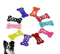 Pinces à cheveux osseux non slip - 10 pièces de barrettes métalliques pour animaux de compagnie et cosplay, accessoires pour cheveux élégants | Plaisirs pour chiens, chats, style de costume et