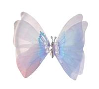 Pinces à cheveux papillons,Décor de cheveux 3D en mouvement -Épingles à pinces scintillantes mignonnes, papillons volants avec strass brillants, accessoires de cheveux pour femmes filles pour les mar